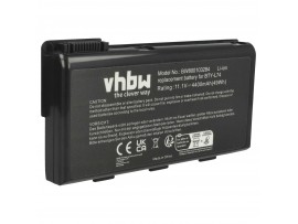 Baterija za MSI A5000 / A6000 / A6200 / CR600, 4400 mAh