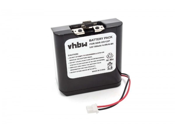 Baterija za Sony XDR-DS12iP / RDP-XF100iP / RDP-XF300iP, 1500 mAh