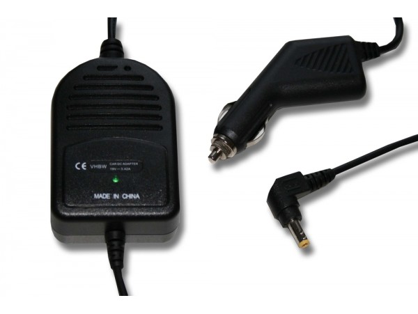 Avtomobilski polnilec za prenosnike HP / Compaq / Toshiba / Acer / Asus / Lenovo / Fujitsu, 90W / 19V / 4,74A / 5,5mm x 2,5mm