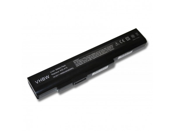 Baterija za Medion Akoya E6221 / Erazer X6815 / MSI A6400, 14.4V, 4400 mAh