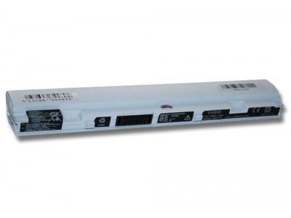 Baterija za Asus Eee PC X101/ X101C / X101CH / X101H / R11CX, bela, 2200 mAh