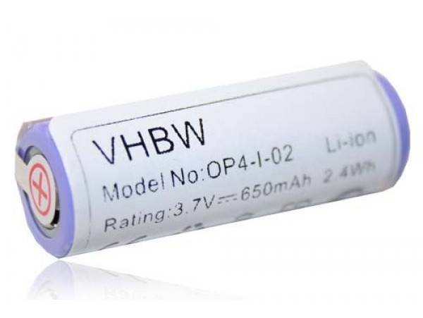 Baterija za Braun Oral-B Pro 4500 / Smart 6000 / Genius 6000, 650 mAh