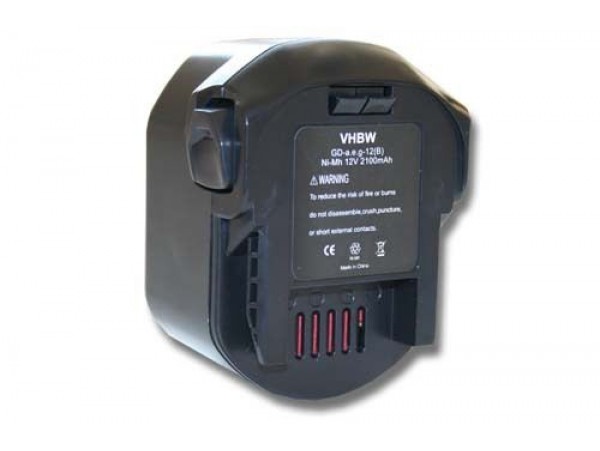 Baterija za AEG B1214G / B1215R / B1220R, 12 V, 2.1 Ah