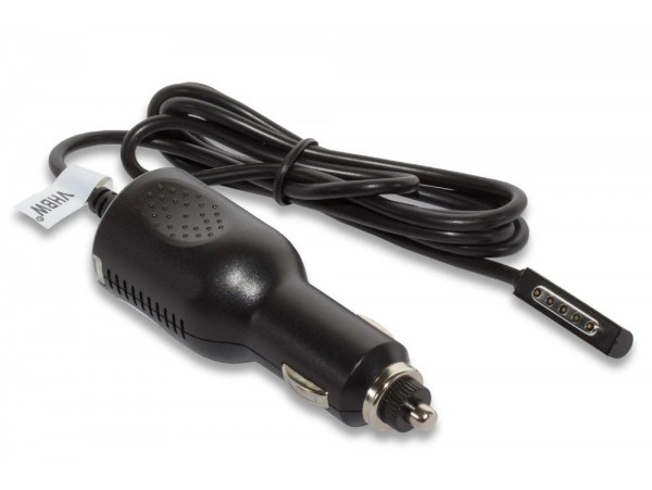 Avtomobilski polnilec za prenosnike Microsoft Surface RT, 24W / 12V / 2A