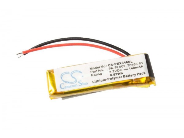 Baterija za Jabra BT2010 / BT2020 / BT250 / BT401, 140 mAh
