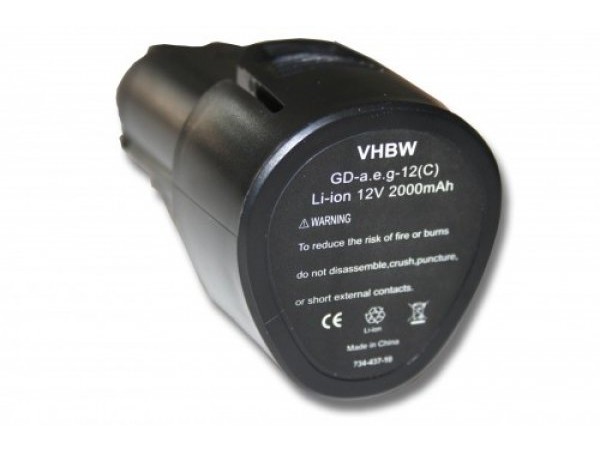 Baterija za AEG L1215 / L1215R, 12 V, 2.0 Ah