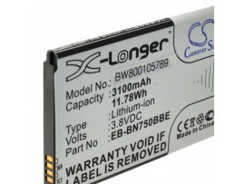 Baterija za Samsung Galaxy Note 3 Neo / SM-N7505, 3100 mAh