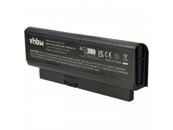 Baterija za HP Business Notebook 2230s / Presario CQ20, 2200 mAh