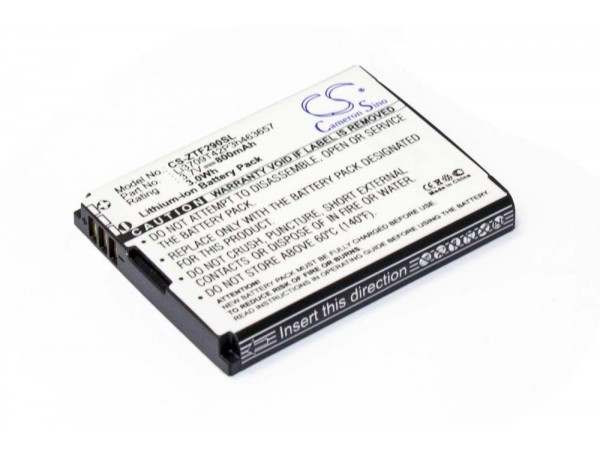 Baterija za ZTE F290 / N281 / Z221, 800 mAh