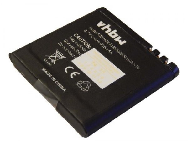 Baterija za Nokia 6110 / 6220 / 6500 / 7390 / 8600, BP-5M, 900 mAh