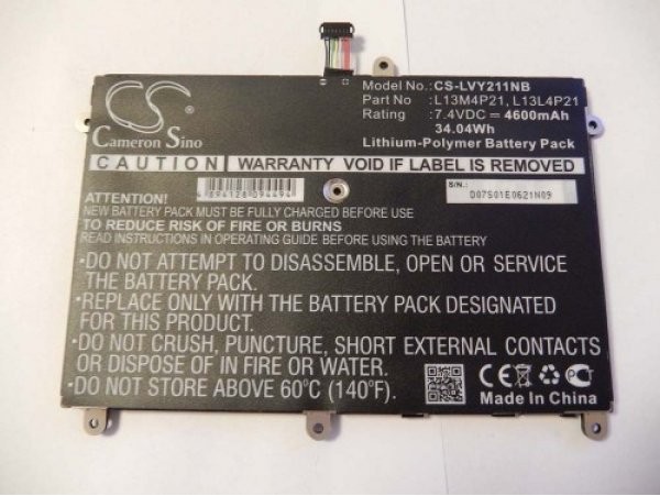 Baterija za Lenovo Yoga 2 11, 4600 mAh