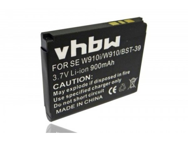 Baterija za Sony Ericsson J100i / K200i / V600i / Z525i, 900 mAh