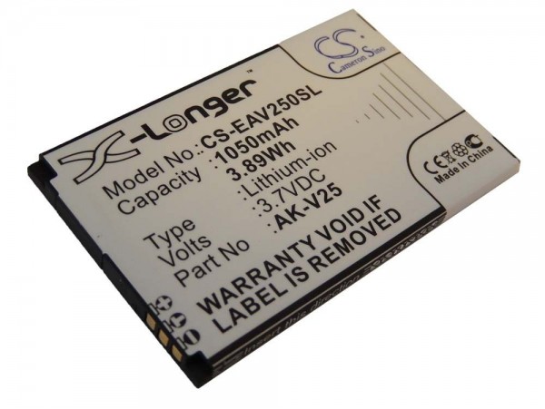 Baterija za Emporia Euphoria / Pure, AK-V25, 1050 mAh
