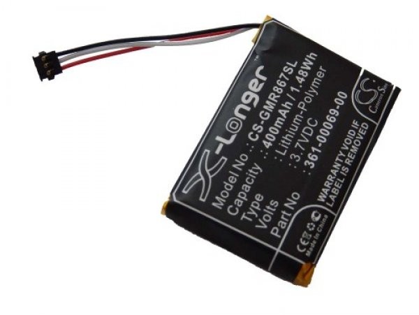 Baterija za Garmin Barklimiter Deluxe / Delta Sport, 400 mAh