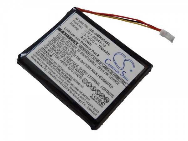 Baterija za Garmin Delta, 700 mAh