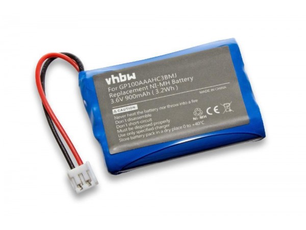 Baterija za Audioline Baby Care V100, 900 mAh