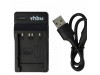 Polnilec za baterijo Sony NP-FT1 / NP-BD1 / NP-FR1, MicroUSB