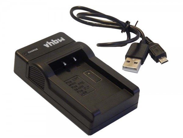 Polnilec za baterijo GoPro Hero 3, AHDBT-201 / AHDBT-301 / AHDBT-302, MicroUSB