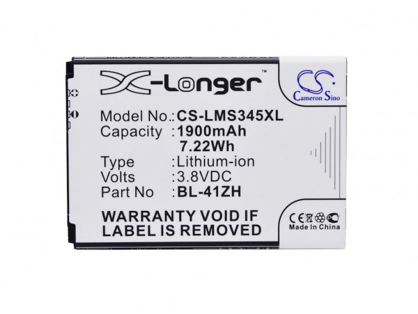 Baterija za LG Optimus L50 / C40 / D290 / H340, 1900 mAh