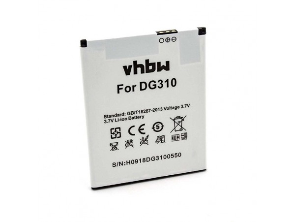 Baterija za Doogee Voyager 2 / DG310, 2000 mAh