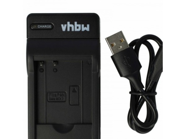 Polnilec za baterijo Panasonic DMW-BCK7E, MicroUSB