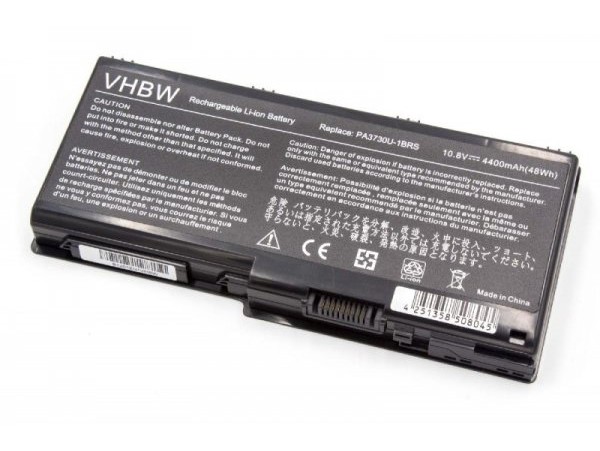 Baterija za Toshiba Satellite P500 / Qosmio X500, 4400 mAh