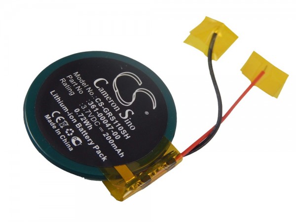 Baterija za Garmin Approach S1 / ForeRunner 110, 200 mAh
