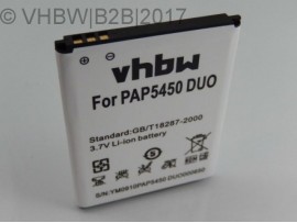 Baterija za Prestigio MultiPhone 5450 Duo, 1500 mAh