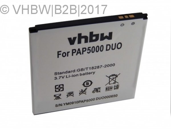 Baterija za Prestigio MultiPhone 5000 Duo, 2200 mAh