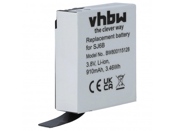 Baterija SJ6B za SJCam SJ6 Legend, 910 mAh