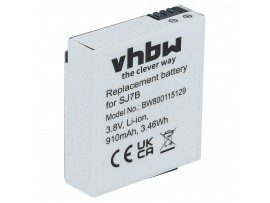 Baterija SJ7B za SJCam SJ7 Star, 910 mAh Baterija SJ7B za SJCam SJ7 Star, 910 mAh