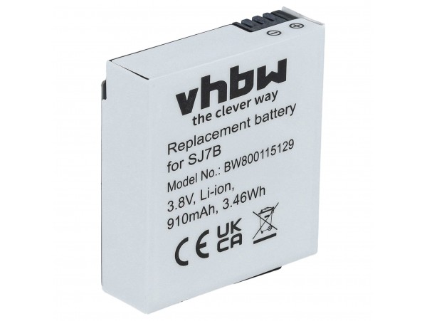 Baterija SJ7B za SJCam SJ7 Star, 910 mAh