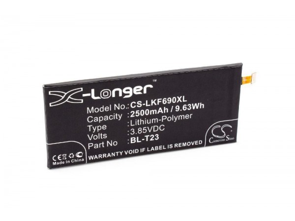Baterija za LG K500 / K580 / F690L, 2500 mAh