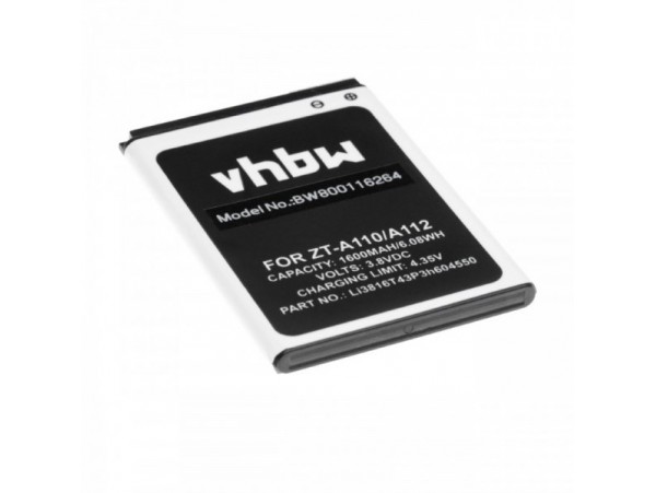Baterija za ZTE Blade A110 / A112 / A410, 1600 mAh