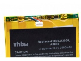 Baterija za Lenovo IdeaTab A1010 / A3000 / A5000, 3500 mAh