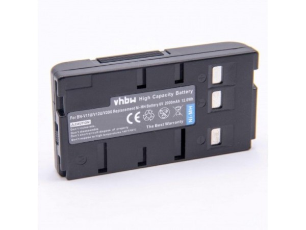 Baterija BN-V12 / BN-V20 / BN-V25 / VW-VBS1E, 2000 mAh