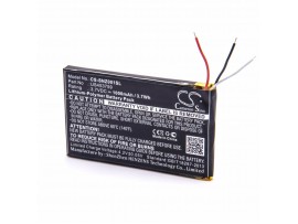 Baterija za Sony NWZ-ZX1, 1000 mAh