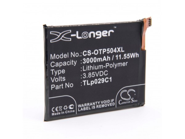 Baterija za Alcatel A30 Fierce / OT-5049S, 3000 mAh