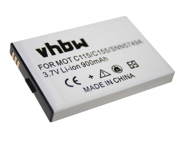 Baterija za Motorola C115 / C139 / C155 / V171, 900 mAh