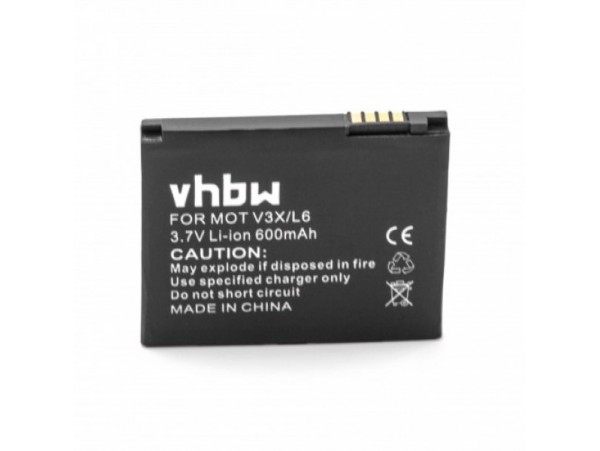 Baterija za Motorola C257 / C261 / L6 / E8, 600 mAh