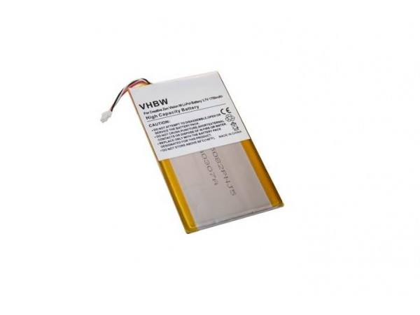 Baterija za Creative Labs Zen Vision M / Video, 1700 mAh