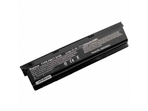 Baterija za Dell Alienware M15X / P08G, 5200 mAh