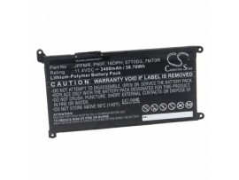 Baterija za Dell ChromeBook 3400 / 5488 / 5493 / 5593, 3400 mAh