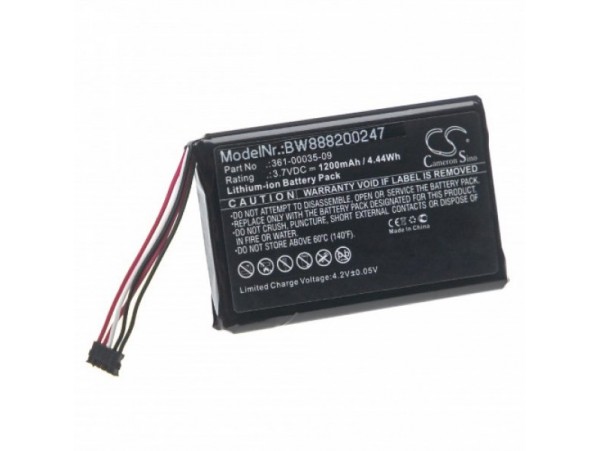 Baterija za Garmin T 5 Mini / TT 15 Mini, 1200 mAh