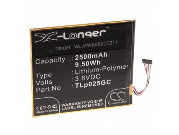 Baterija za Alcatel One Touch Pixi 4 7.0, 2500 mAh