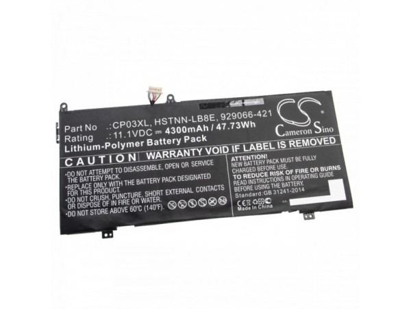 Baterija za HP Spectre X360 13-AE, CP03XL, 4300 mAh