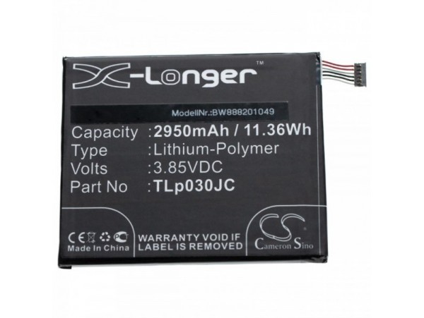 Baterija za Alcatel 3C / 3V, 2950 mAh
