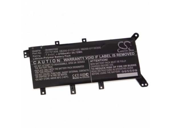 Baterija za Asus X555 / F555 / C21N1408, 4700 mAh