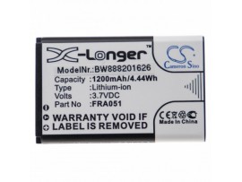 Baterija za AVM Fritz!Fon C6, 1200 mAh Baterija za AVM Fritz!Fon C6, 1200 mAh