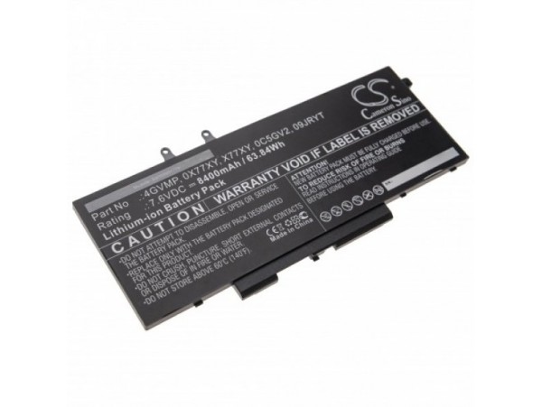 Baterija za Dell Latitude 14 5400 / Latitude 14 5500 / Precision 3540, 7.6 V, 8400 mAh